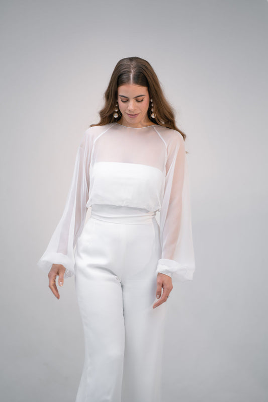 Brautbluse Celania