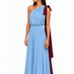 Aleana – Wendbares One-Shoulder-Abendkleid mit Schal