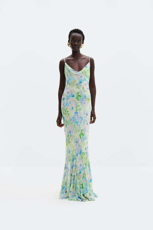 Amaia Chiffon Maxi Dress