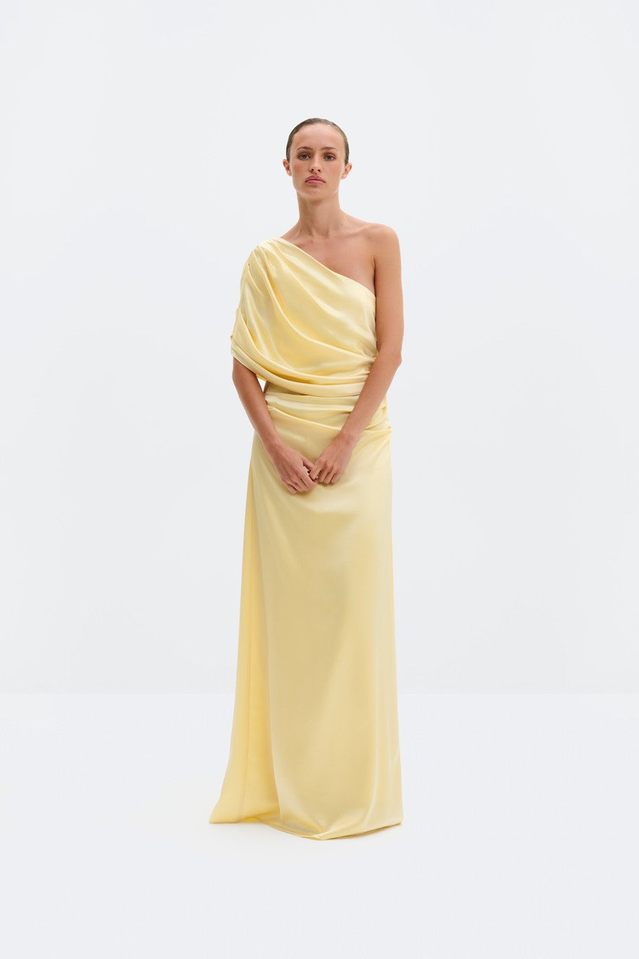 Cassia Draped Maxi Dress