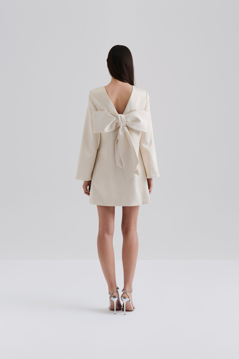 Elna Bow Detail Mini Dress