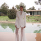 Illusion Set – Halbtransparentes Meerjungfrauen-Brautkleid mit Statement-Jackett