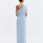Jennica Draped One Shoulder Jersey Maxi