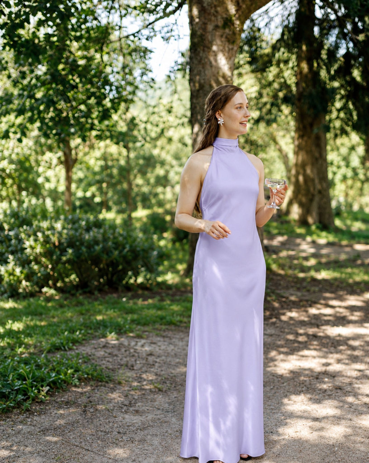 Neckholder Abendkleid Laura
