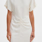 Linda Gathered Waist Midi Dress