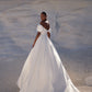 Lovisa – Corsage-Brautkleid mit Off-Shoulder Puffärmeln