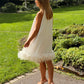 Mini Brautkleid Chiara mit Federn